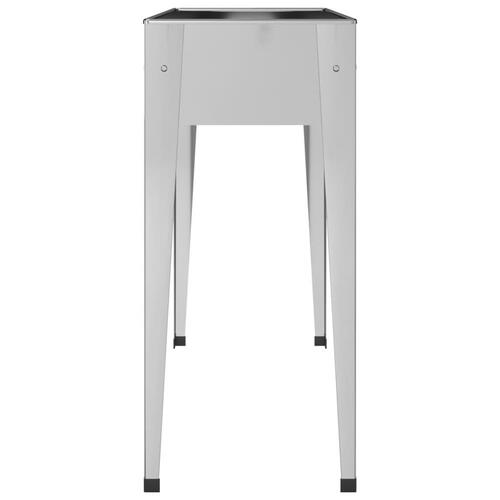 Plantekasse 100,5x40,5x90 cm galvaniseret stål