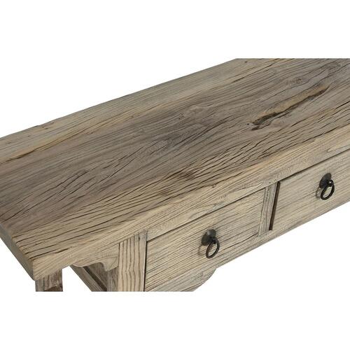 Konsol Home ESPRIT Gul Elmetræ 177 x 38 x 85 cm