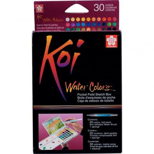 Talens Art Creation Sakura Koi Water Colors - akvarelsæt, multifarvet