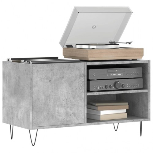 Vinylskab 85 x 38 x 48 cm - betongrå