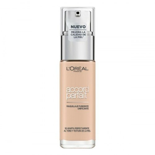 Flydende makeup foundation Accord Parfait L'Oreal Make Up (30 ml) (30 ml) - 3,5N-peach 30 ml