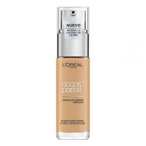 Flydende makeup foundation Accord Parfait L'Oreal Make Up (30 ml) (30 ml) - 3,5N-peach 30 ml