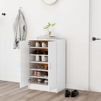 Skoskab 60x35x92 cm spånplade hvid