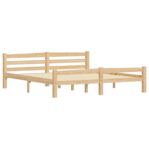 Sengestel 180x200 cm massivt fyrretræ