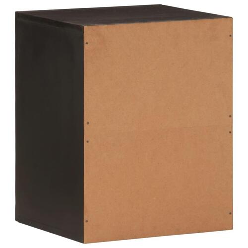 Vægskab til badeværelse 38x33x48 cm massivt mangotræ