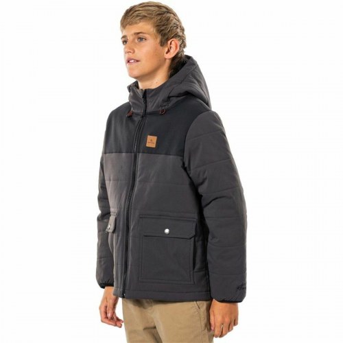 Rip Curl Ridge sportsjakke til drenge - grå/sort, L