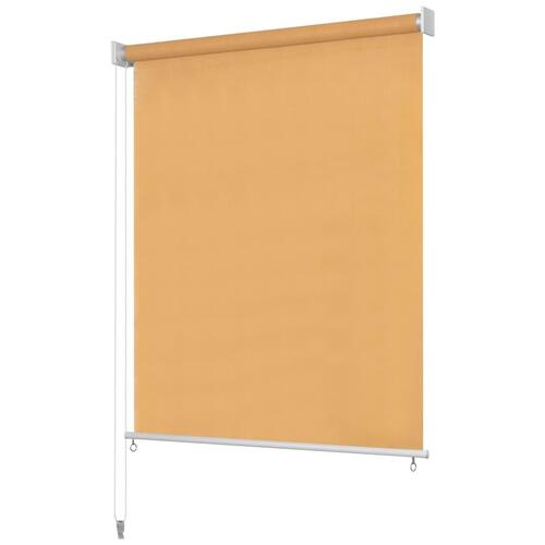 Udendørs rullegardin 180 x 140 cm beige