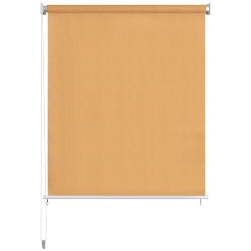 Udendørs rullegardin 180 x 140 cm beige