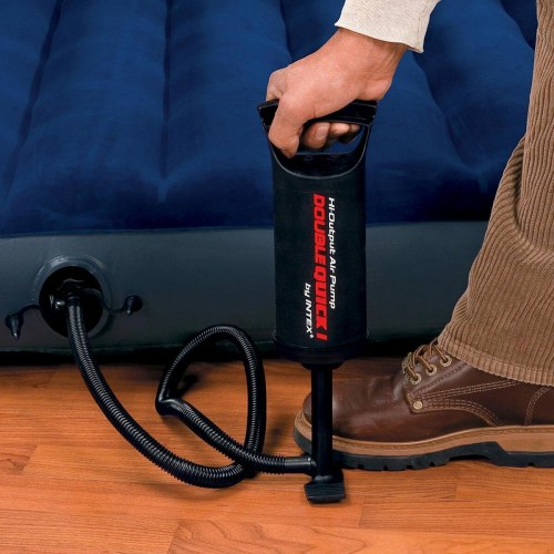 Luftpumpe Intex Double Quick I - håndpumpe, 12 enheder