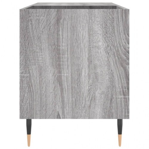 Vinylskab 85 x 38 x 48 cm - grå sonoma-eg