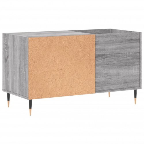 Vinylskab 85 x 38 x 48 cm - grå sonoma-eg