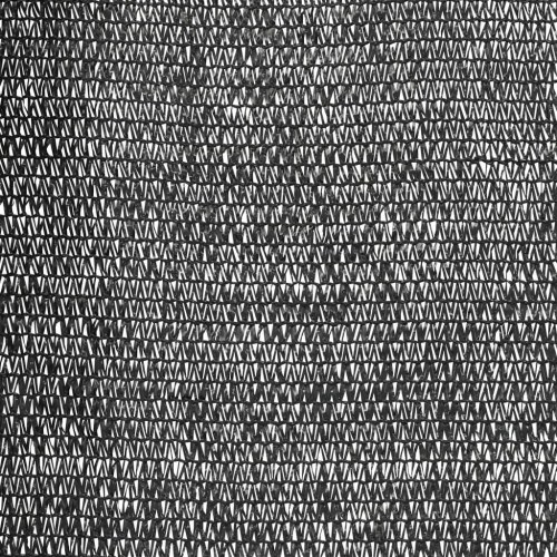 Afskærmningsnet 1,8 × 50 m - HDPE 195 g/m², sort