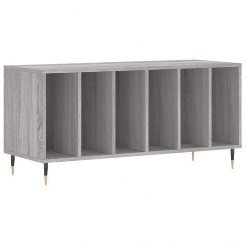 Vinylskab 100×38×48 cm i konstrueret træ - grå sonoma-eg