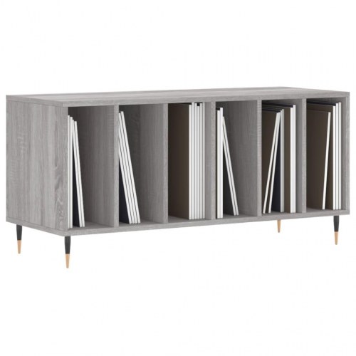 Vinylskab 100×38×48 cm i konstrueret træ - grå sonoma-eg