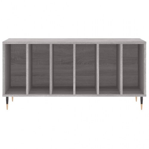 Vinylskab 100×38×48 cm i konstrueret træ - grå sonoma-eg
