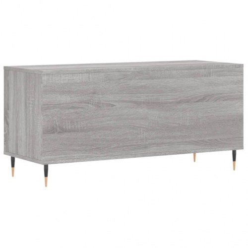 Vinylskab 100×38×48 cm i konstrueret træ - grå sonoma-eg