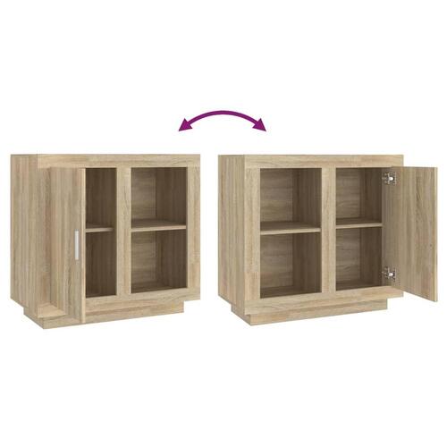 Skænk 80x40x75 cm sonoma-eg