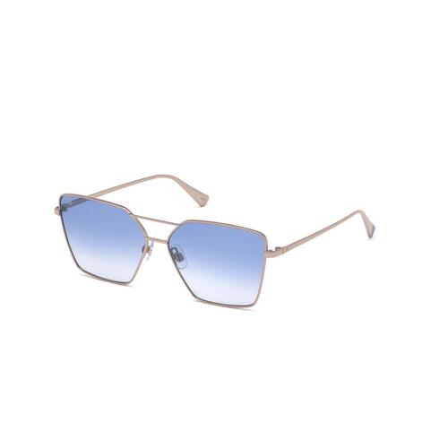 Web Eyewear WE0268-5834W solbriller til kvinder, blå linser ø 58 mm
