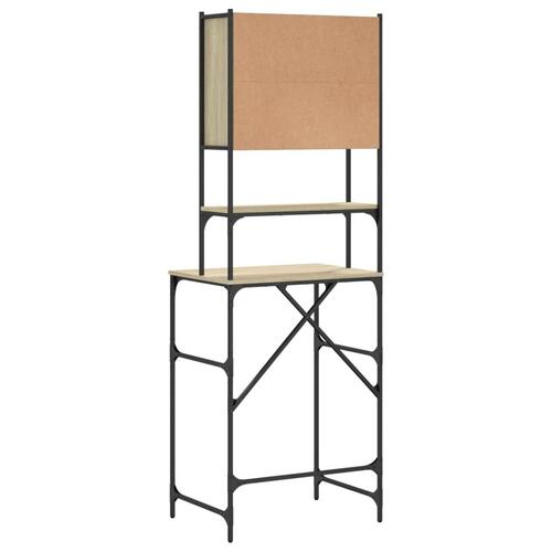 Vaskemaskineskab 68x48,5x194 cm sonoma-eg