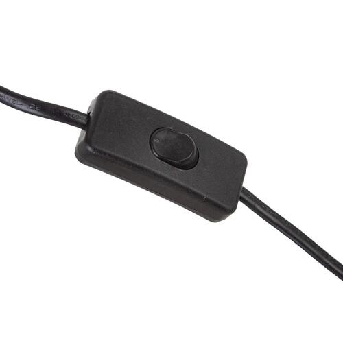 Bordlampe Hvid Hør Træ 60 W 220 V 240 V 220-240 V 30 x 30 x 69 cm