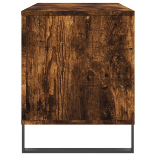 Vinylskab 100×38×48 cm i konstrueret træ - røget egetræsfarve