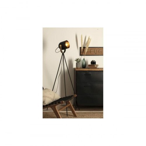 Atmosphera Gulvlampe Action - sort metal, E27, 25 W