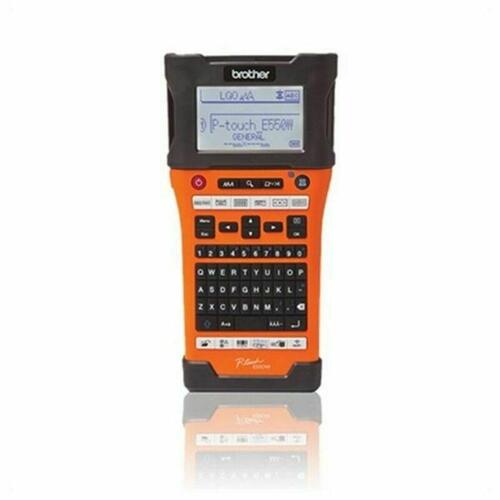 Elektrisk labelmaker Brother PTE550WVP 180 DPI WIFI Sort/Orange