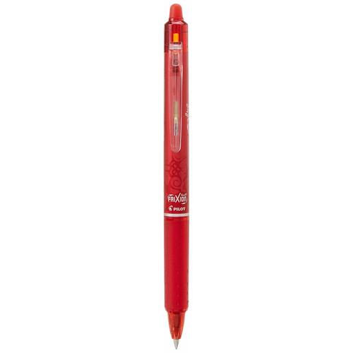 Pen med flydende blæk Pilot Frixion Clicker Rød 0,4 mm (12 enheder)