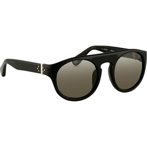 Solbriller til kvinder Linda Farrow ANN DEMEULEMEESTER 10 BLACK 925 SILVER