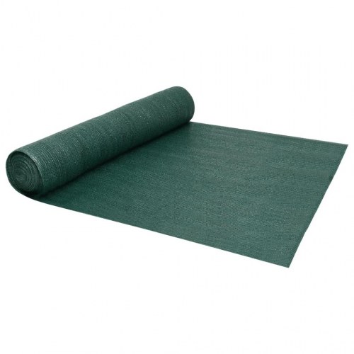 Afskærmningsnet 1,2 × 50 m - 195 g/m² HDPE, grøn