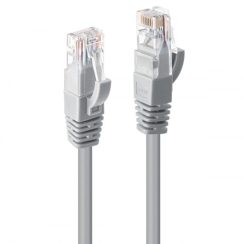 LINDY Cat6 UTP netværkskabel 10 m - grå (RJ45 han/han)