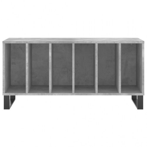 Vinylskab 100×38×48 cm i konstrueret træ - betongrå