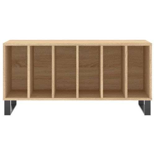 Vinylskab 100x38x48 cm konstrueret træ sonoma-eg