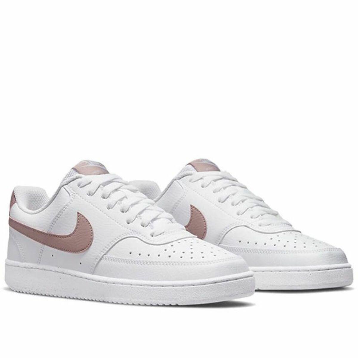 Sportssneakers Til Damer Nike Court Vision Low Next Nature Dh3158 102 Hvid 38.5