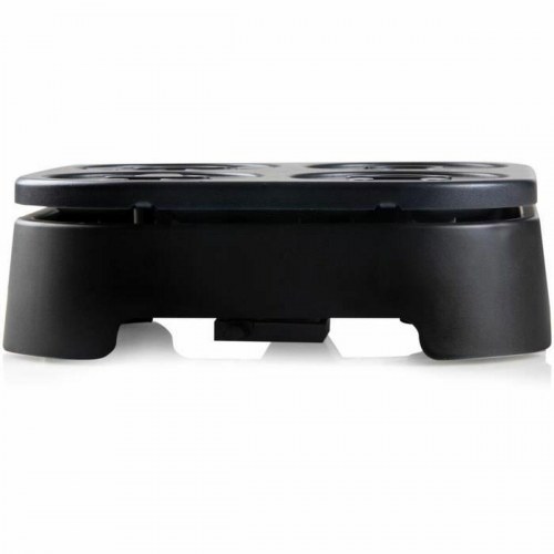 DOMO pandekagemaskine 600 W - emoji plader, sort