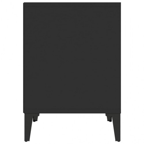 Sengebord 40x35x50 cm sort
