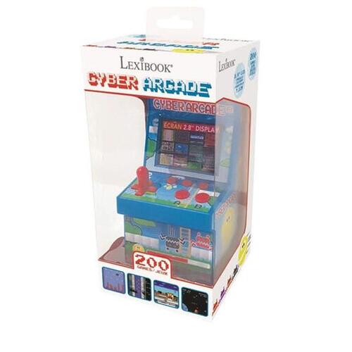 Interaktivt legetøj Cyber Arcade 200 Games Lexibook JL2940 LCD 2,5"