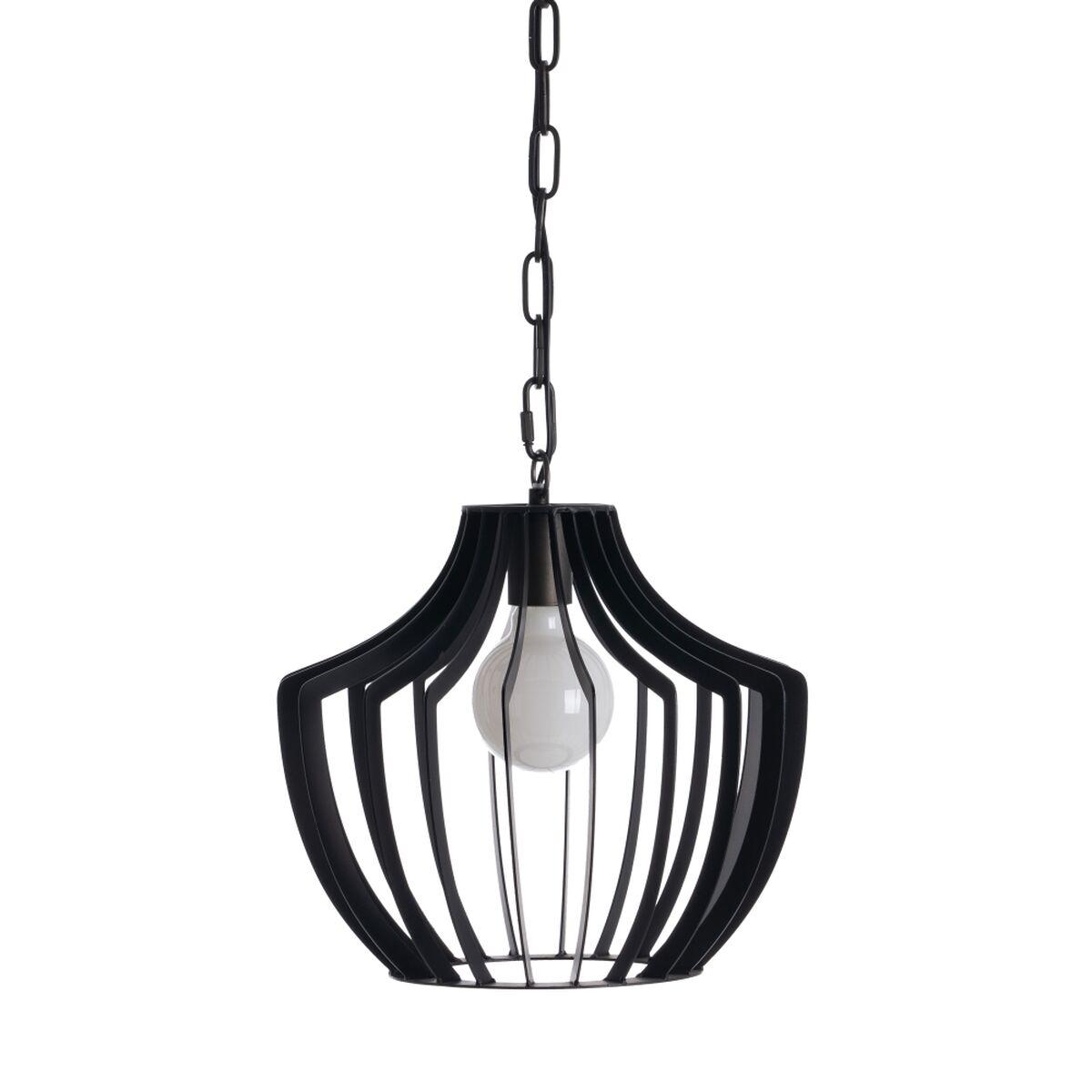 Loftslampe 35 X 35 X 31 Cm Sort Metal
