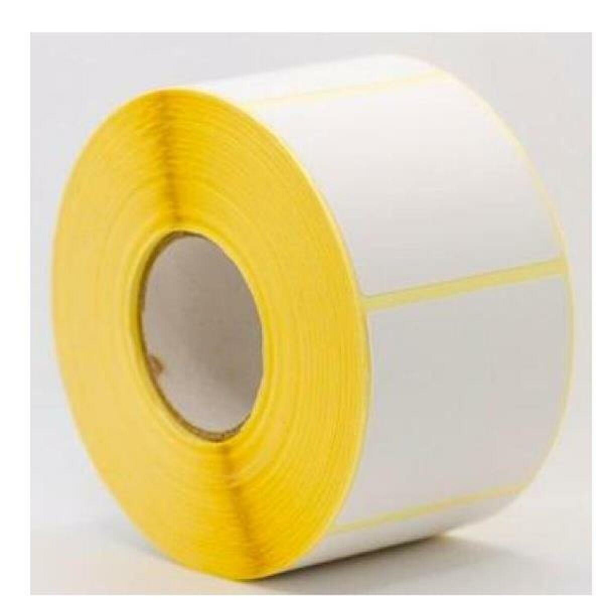 Ruller med etiketter Brother LDP1M050055127ES 55 x 50 mm Hvid