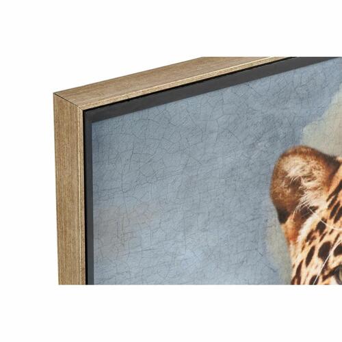 Maleri Leopard (74 x 3 x 97 cm)