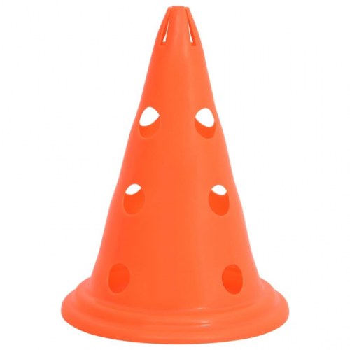 Forhindringsbanesæt til hunde orange og gul