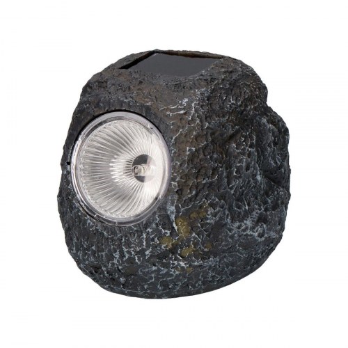 Lumineo solcellelampe - stenlook, 15 cm, polypropylen
