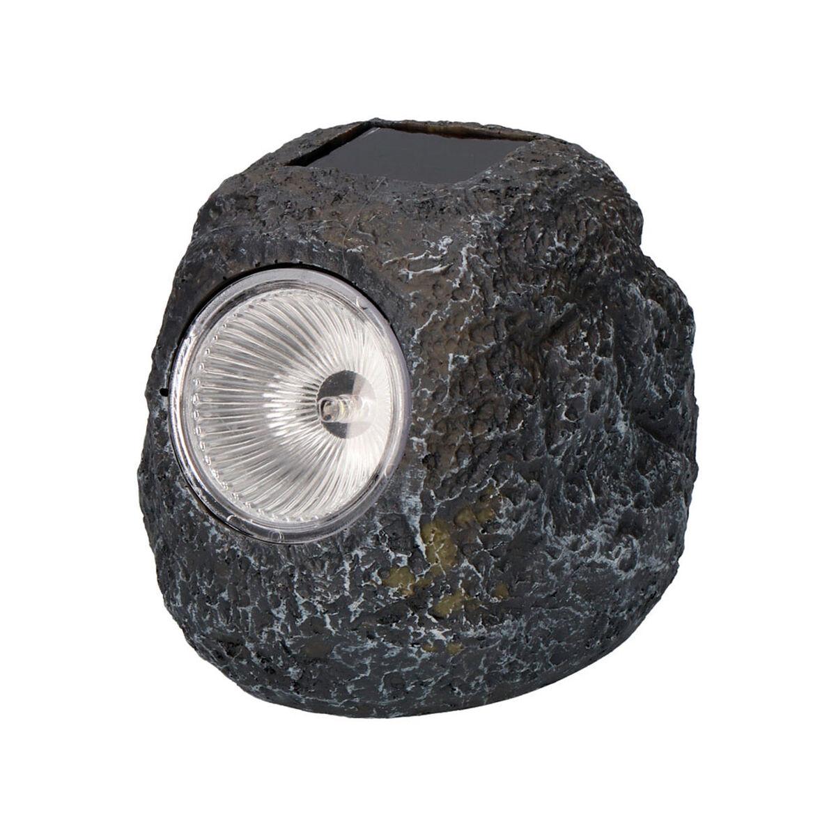 Lumineo solcellelampe - stenlook, 15 cm, polypropylen