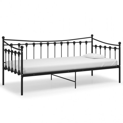 Sengestel til sovesofa 90 x 200 cm - sort