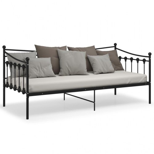 Sengestel til sovesofa 90 x 200 cm - sort