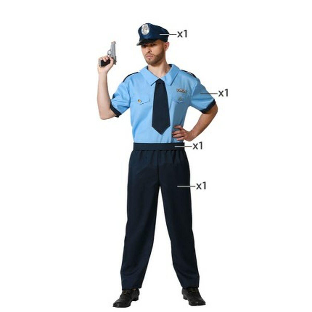 Kostume til voksne Politi M/L