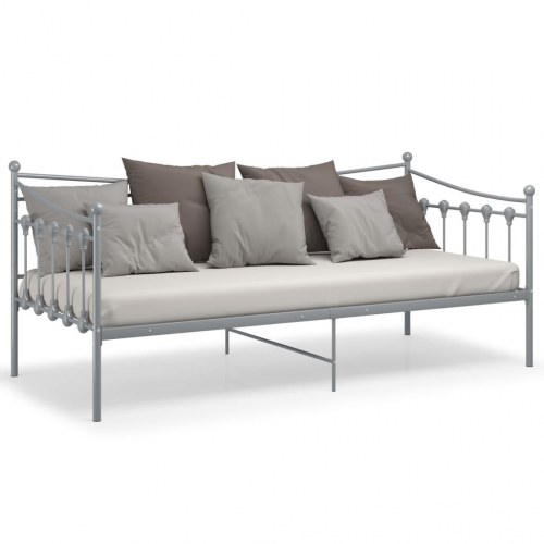 Sengestel til udtræksseng 90 x 200 cm - grå