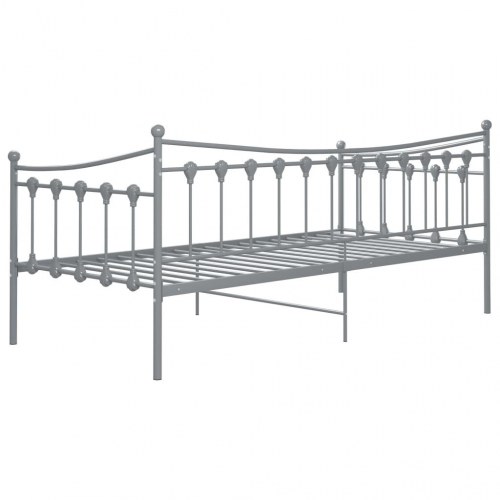Sengestel til udtræksseng 90 x 200 cm - grå