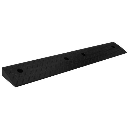 Kantstensramper 2 stk. 50x17,5x5 cm gummi