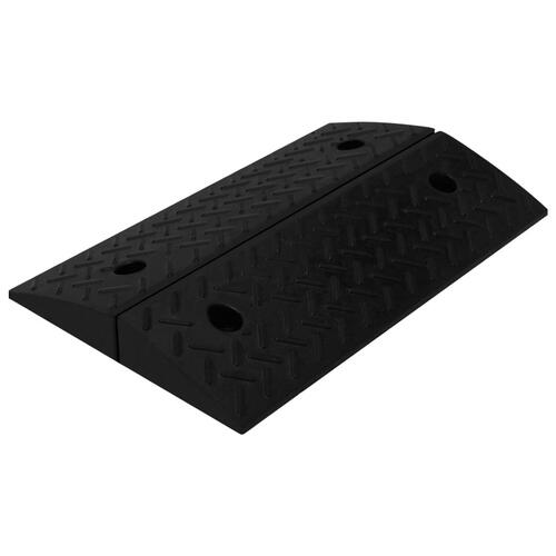 Kantstensramper 2 stk. 50x17,5x5 cm gummi